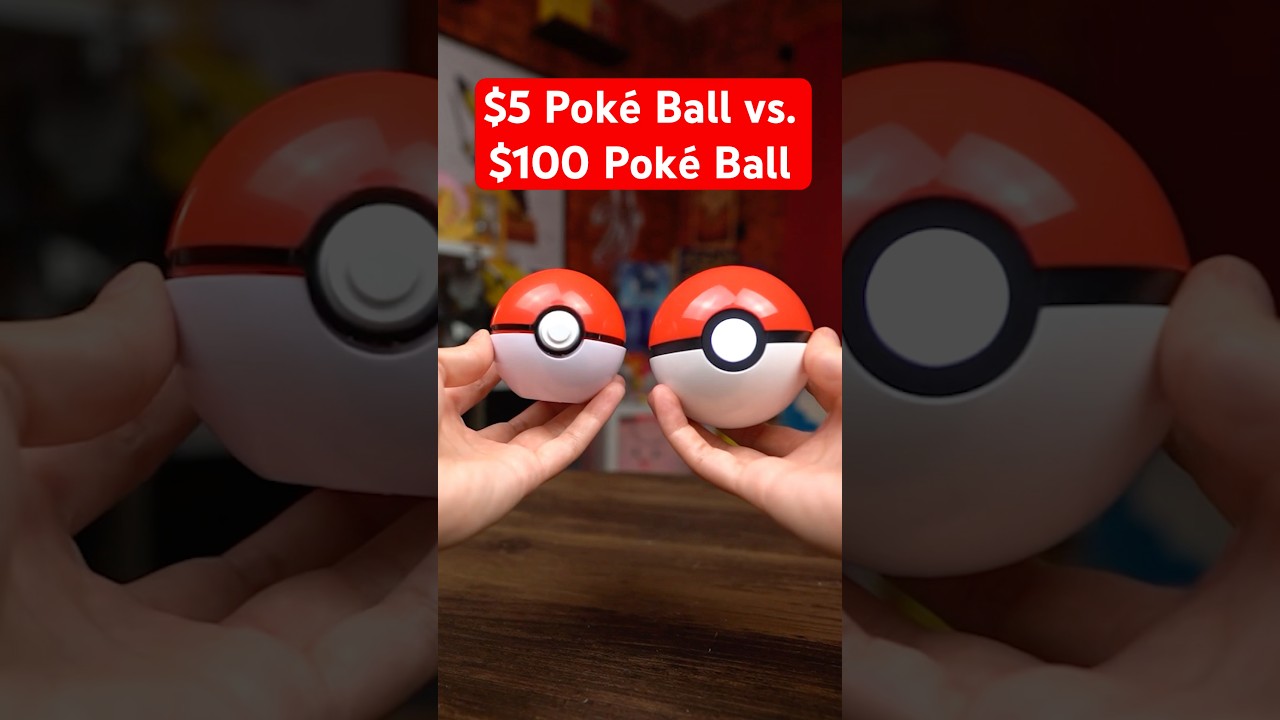 $5 Pok&eacute; Ball vs. $100 Pok&eacute; Ball