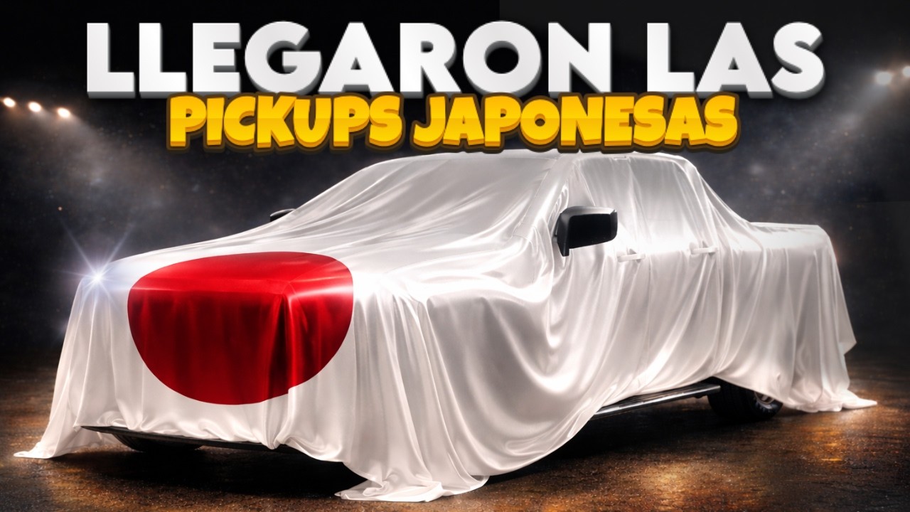6 PICKUPS Japonesas 2026 que NADIE vio venir 😱 ¡Reventarán el Mercado!