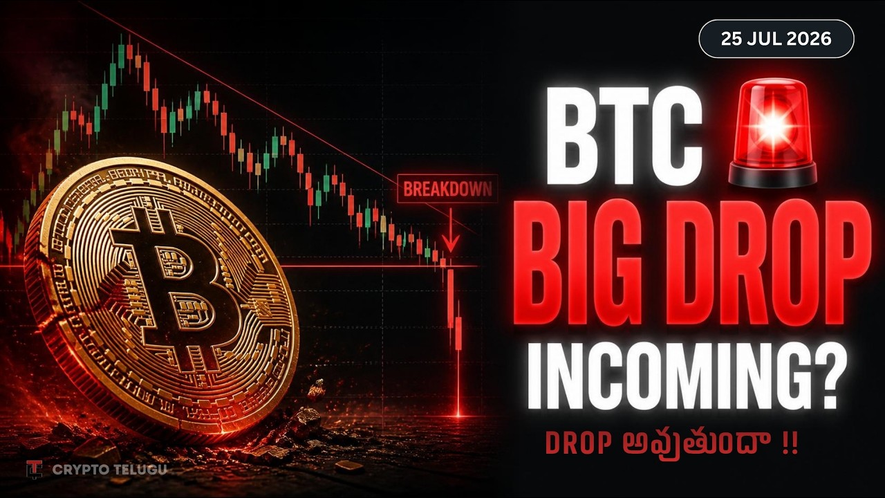 BTC BIG DROP INCOMING? | Bitcoin & Ethereum Analysis + LINK, AVAX & LTC Trade Setups