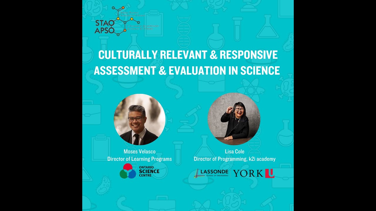 Culturally Relevant and Responsive Assessment and Evaluation in Science
