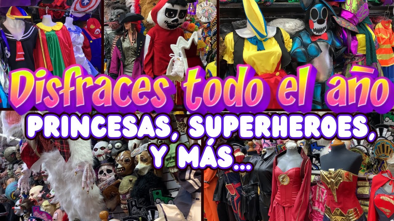 Mercado de Lagunilla 🌸  Disfraces para Desfile de Primavera, Fiestas Temáticas, Precios Increíbles