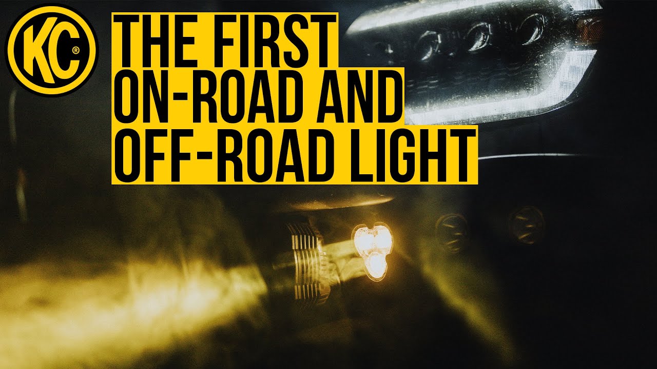 Switch Between On-Road & Off-Road Modes with KC&reg; FLEX ERA&reg; 3 Fog Lights