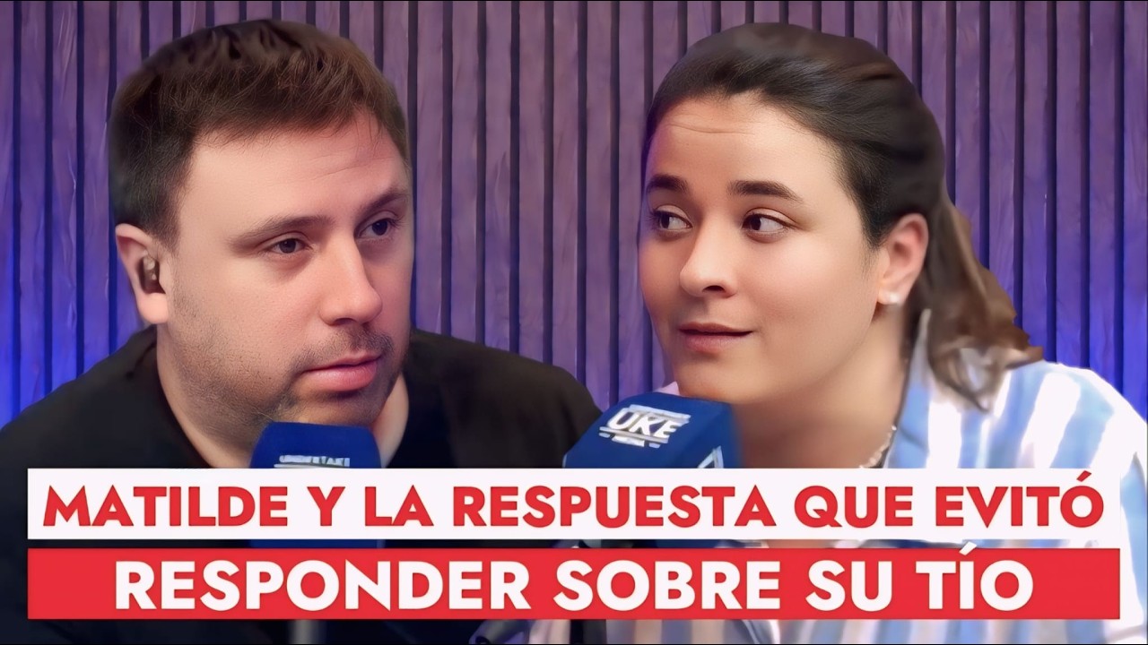 Matilde Antía crítica con el #8M, dura con la IM y evitó responder sobre incómodo tema de su tío