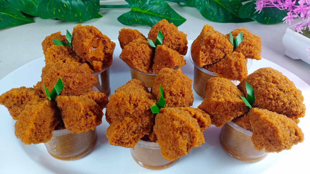 TANPA TELUR TANPA MIXER‼️BOLU KUKUS GULA MERAH‼️MEKAR SEMPURNA,LEMBUT,EMPUK,TIDAK SERET
