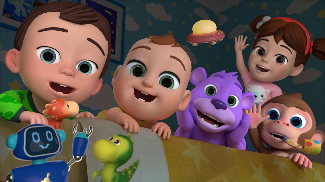 Ten in the Bed Song | Lalafun Nursery Rhymes & Popular Kids Songs