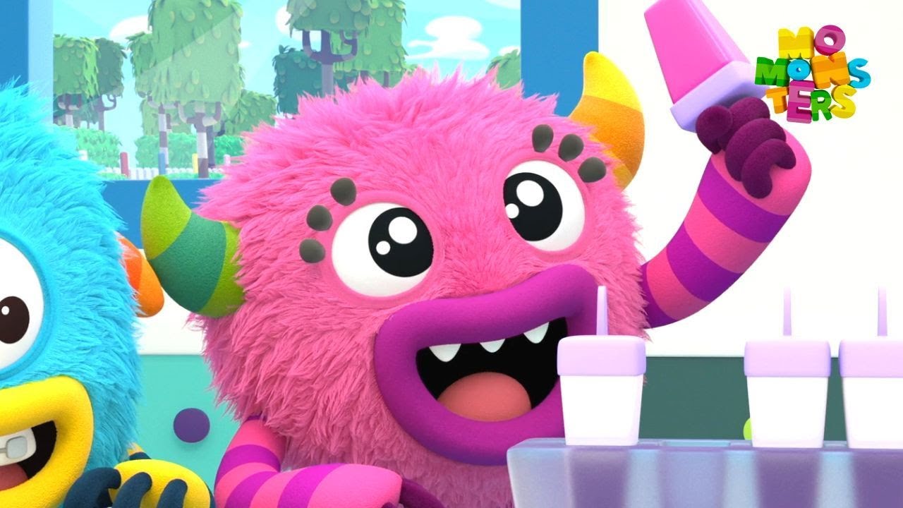 Picolés | Momonsters | 80' Compilação | Desenhos Animados Educativos para Crianças