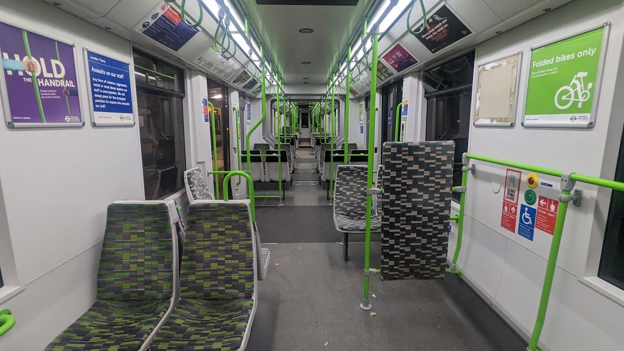 London Trams full journey New Addington to East Croydon (via West Croydon) 23/11/2022