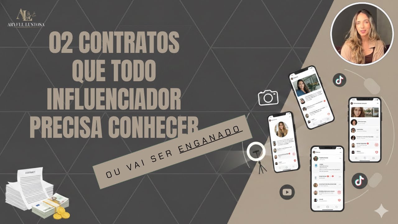 É influenciador e não quer SER ENGANADO, então você precisa conhecer esses 02 contratos