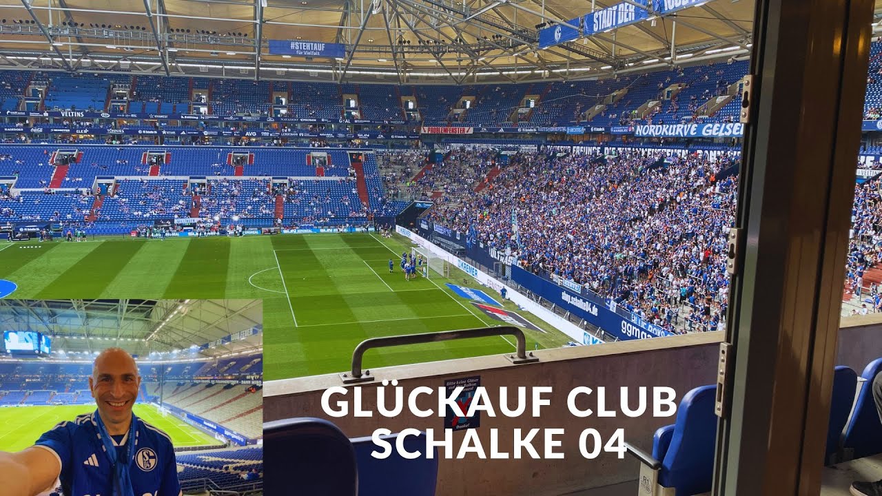GLÜCKAUF CLUB Schalke 04 Hospitality - 03.08.2024 Schalke 04 - Eintracht Braunschweig