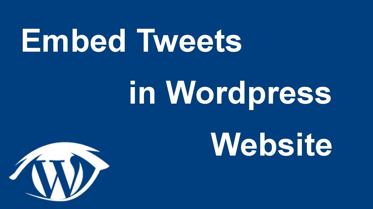 Embed Twitter post in WordPress | How to?