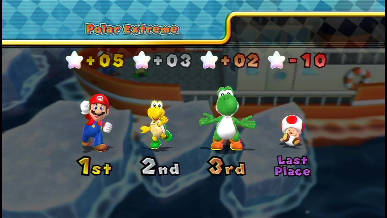 Mario Party 9 #37 Boo's Horror Castle (Mario Vs Yoshi Vs Toad Vs Koopa)
