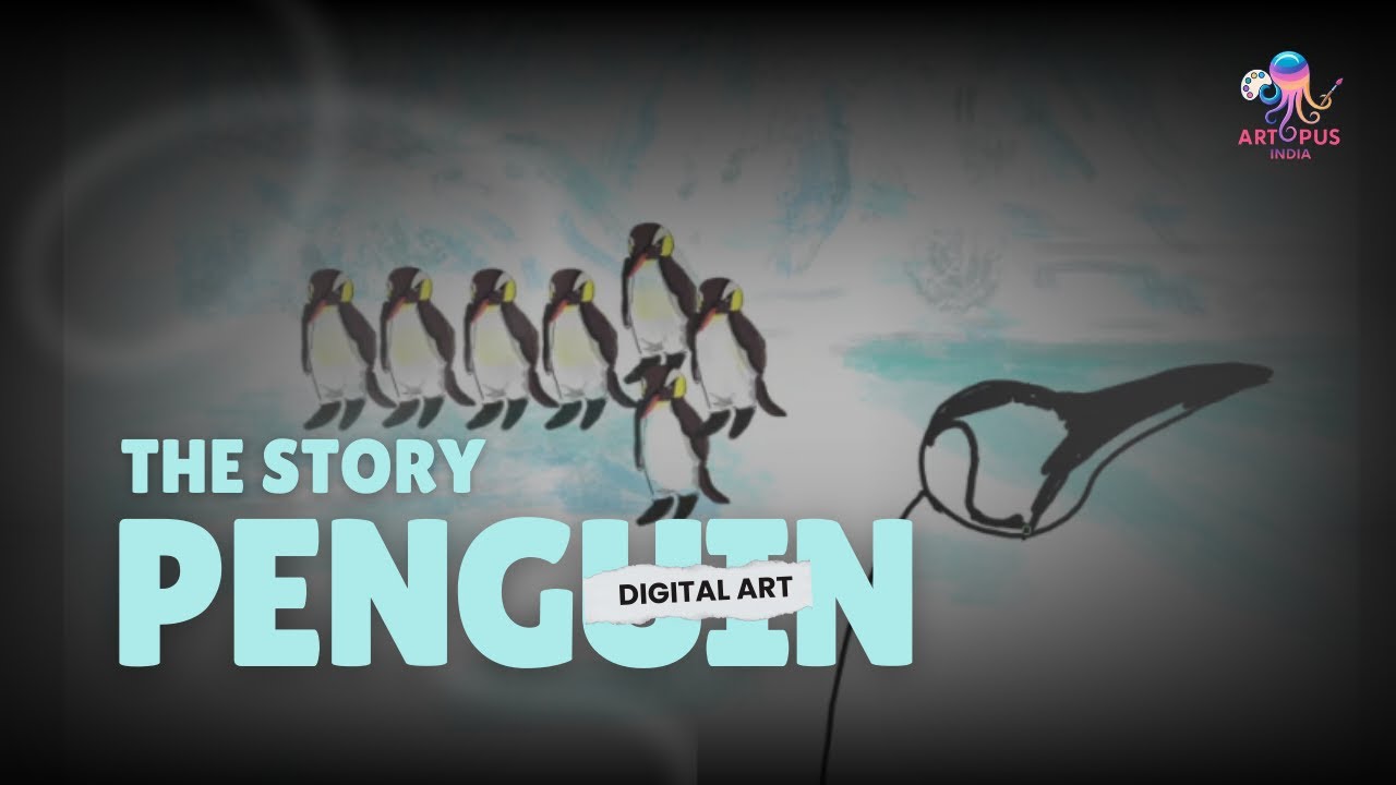 The Viral Penguin Meme Comes Alive in Art | Digital Art | @ArtopusIndia