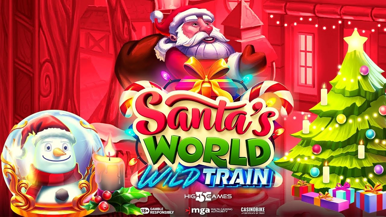 Review of Santa's World Slot by High 5 Games 2021 - CasinoBike.com