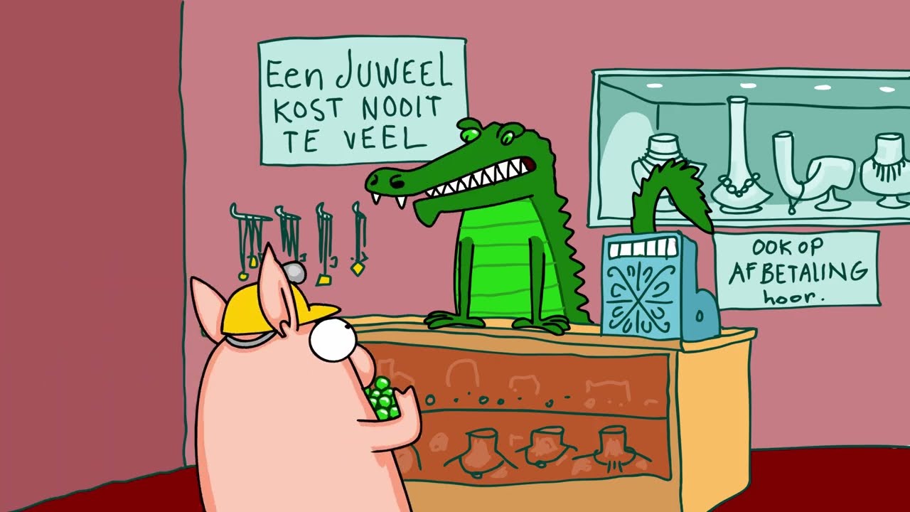 Varkentje Rund: Edelstenen