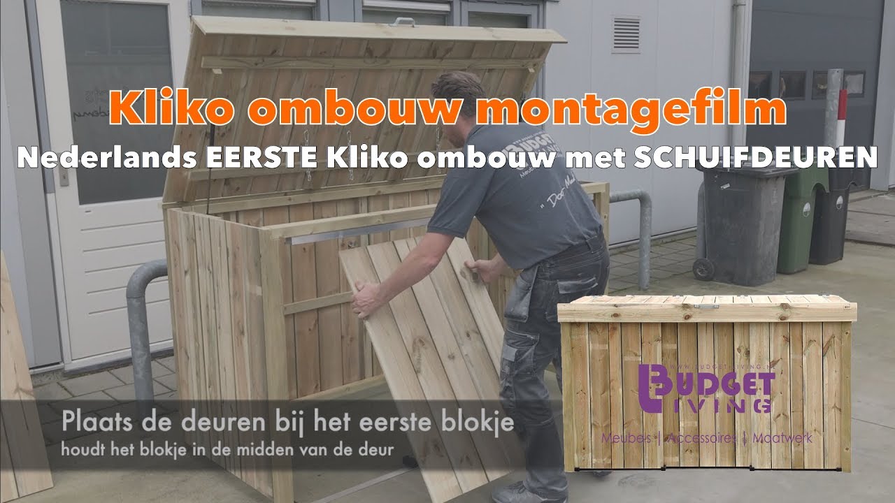 Budget Living | Kliko ombouw KLIKO met schuifdeuren