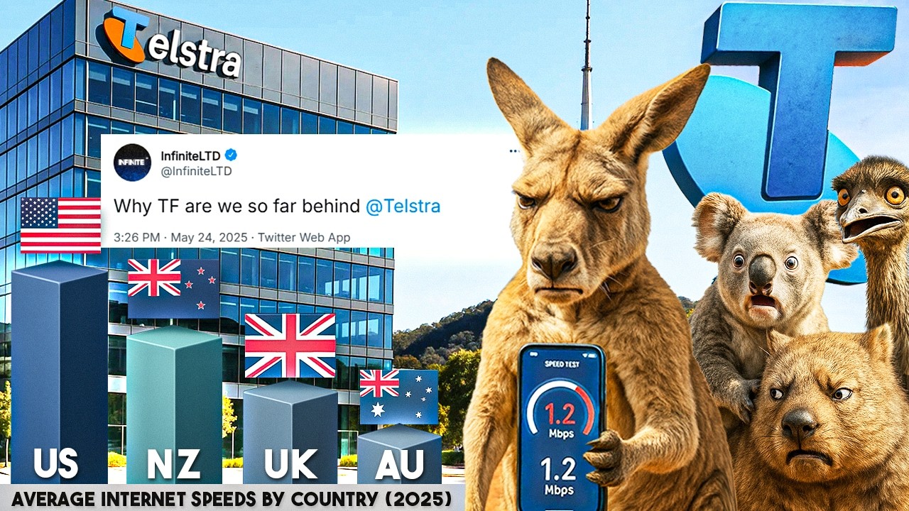 How Telstra Screwed Over Aus' Internet Speed for DECADES