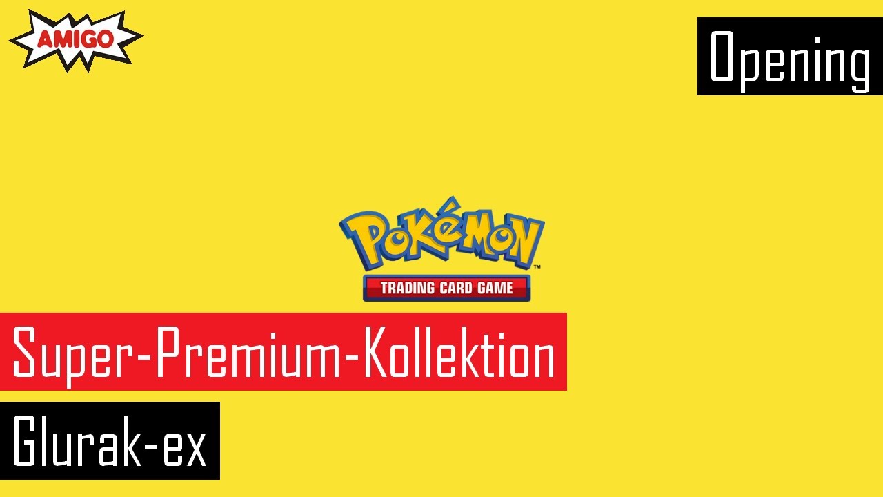 Pok&eacute;mon TCG Opening: Super-Premium-Kollektion (Glurak-ex)