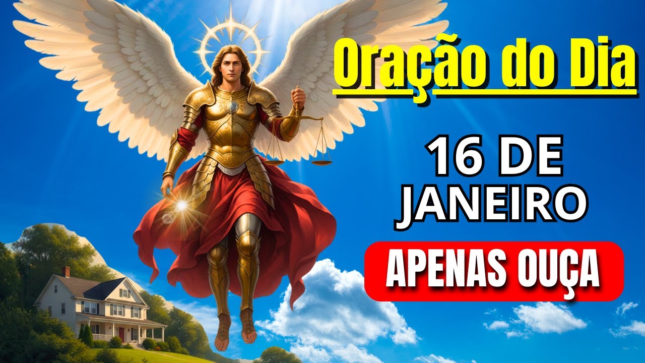 Oração de Hoje a São Miguel Arcanjo! Reze Comigo?