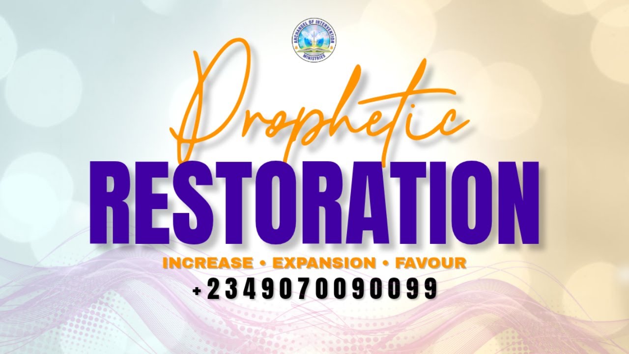 Prophetic Restoration 🔥 Increase, Expansion & Favour | 26-01-2026 | Prophet Onyedikachi Ogozi