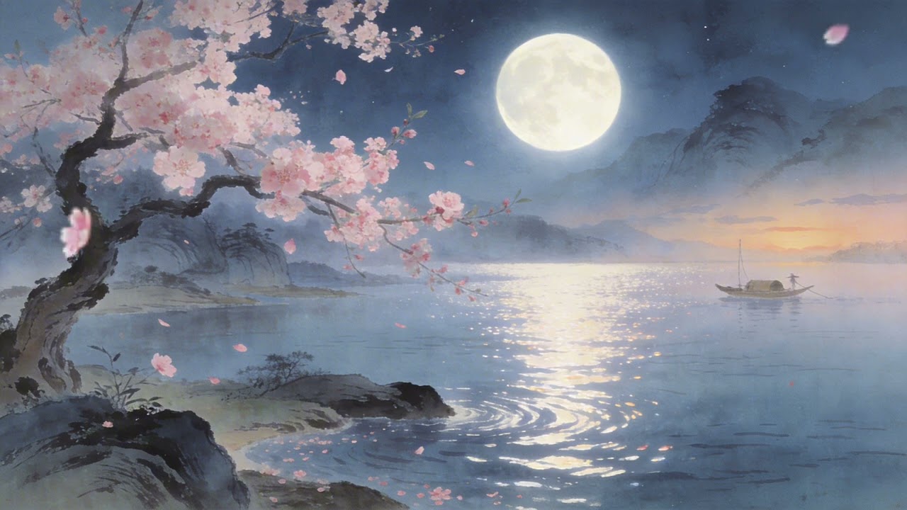 冥想療癒中國風音樂｜花月禪心｜1小時禪意音樂｜無鼓點｜Guzheng & Dizi｜Chinese Zen Music #中國風音樂 #禪意音樂 #冥想療癒 #ChineseZenMusic