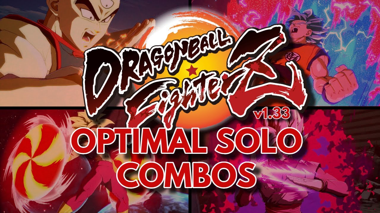 DBFZ v1.33 ~ ALL 44 CHARACTERS' SOLO OPTIMALS