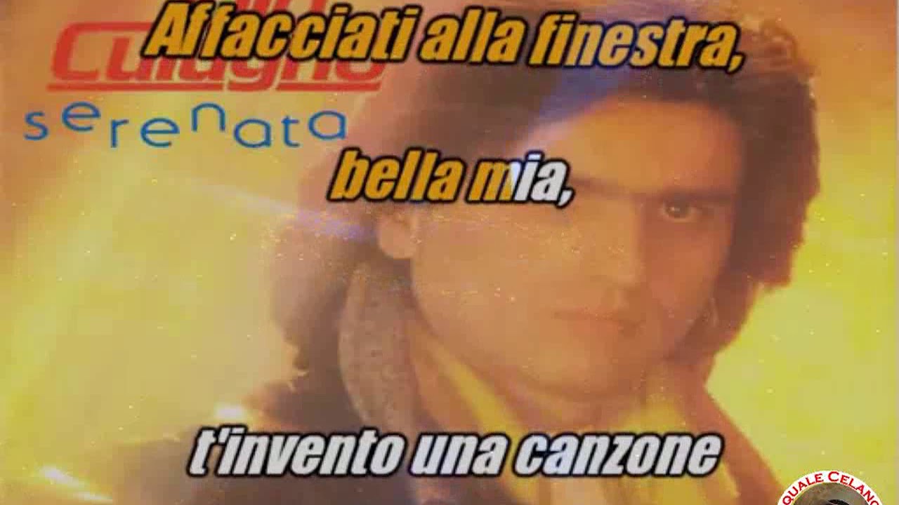 Toto Cutugno   Serenata KARAOKE FAIR USE