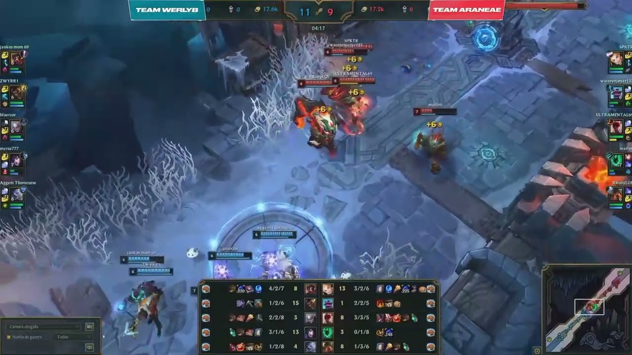 HRTCS SHOWMATCH Flakked Evi Zwyroo Mersa Bluerzor vs Jankos Jackspektra Ruby iBo Marlon (Game 1)