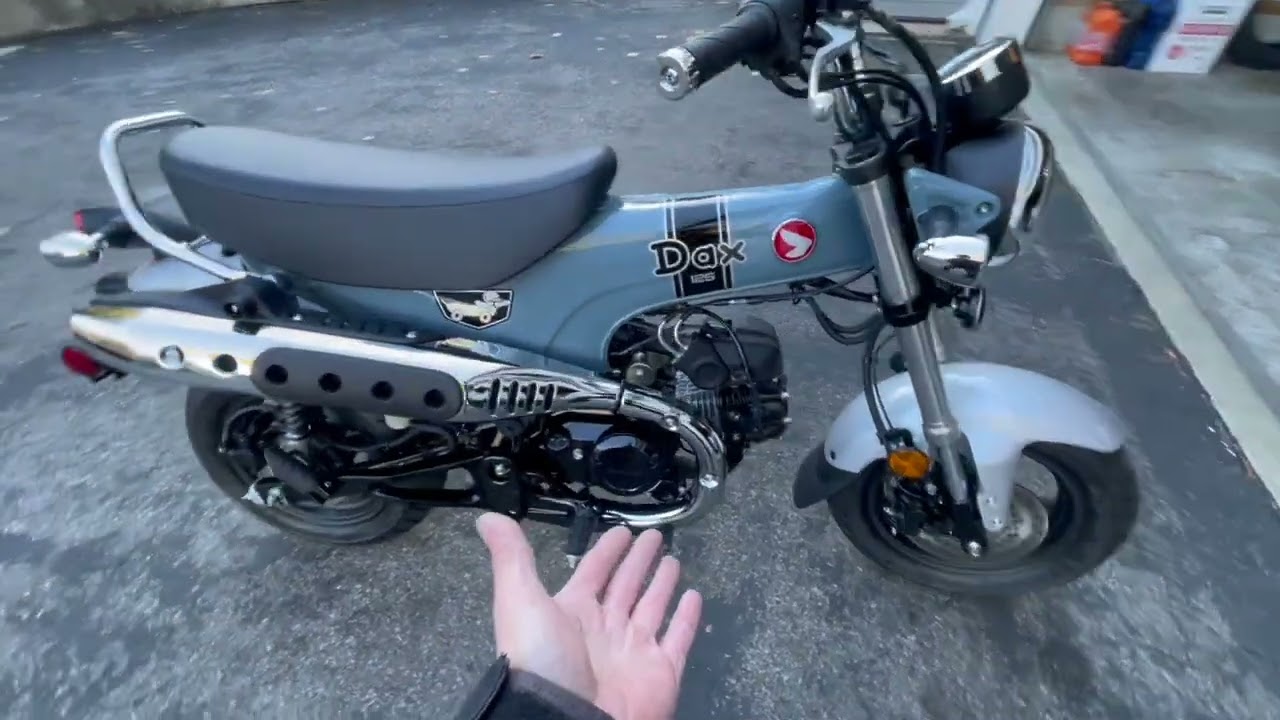 Honda Dax125  initial thoughts