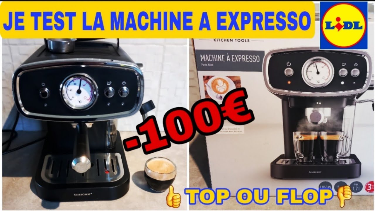 ✅️ Machine à Expresso Lidl #silvercrest - Top ou Flop