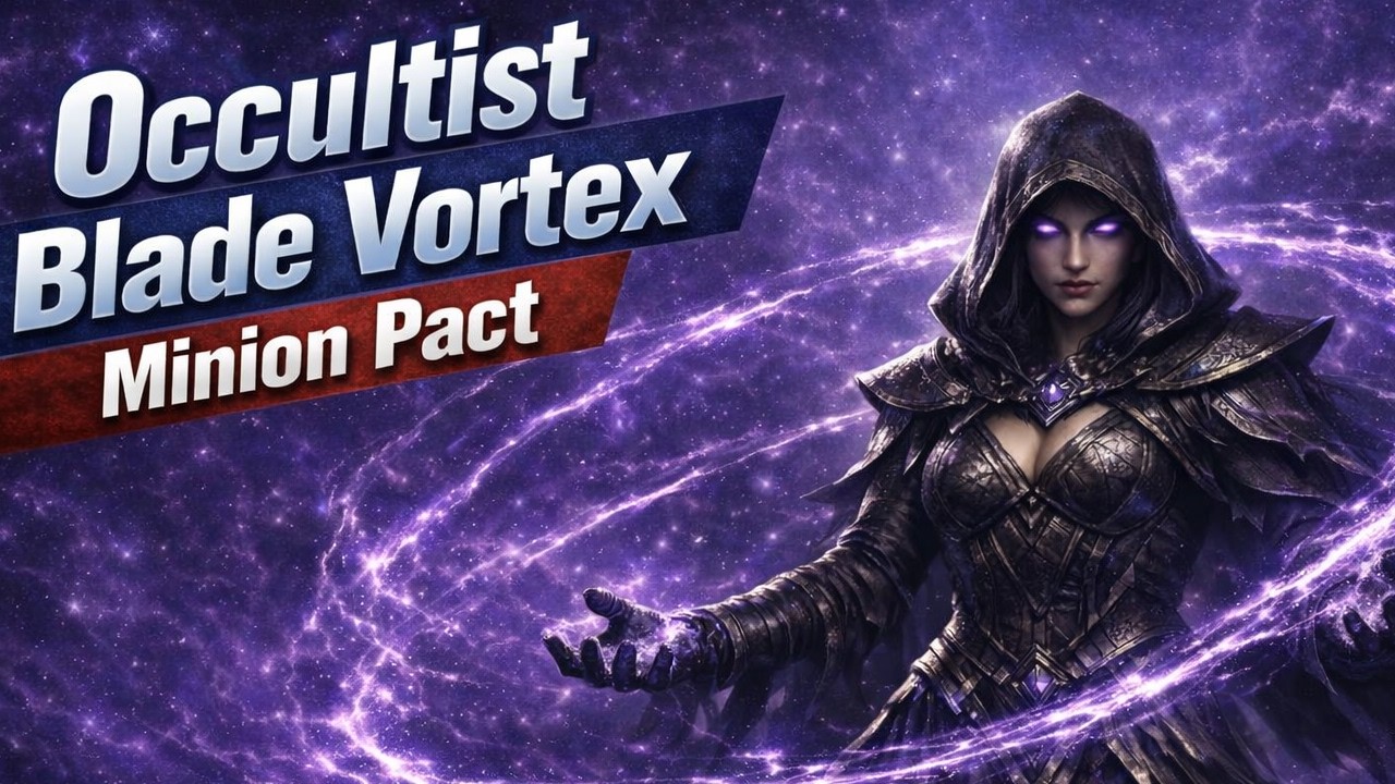Blade Vortex Occultist | Minion Pact | cheaper than Elementalist 3.28 | Path of Exile