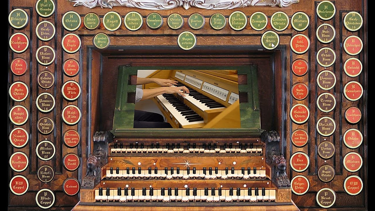 Tour of Stops - Ev. Stadtkirche, Waltershausen (Hauptwerk Sampleset, Trost-Organ, Demonstration HW5)