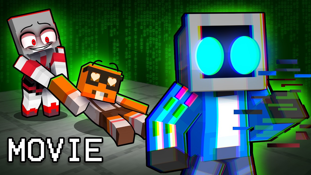 Trapped with an AI GIRLFRIEND in Minecraft!