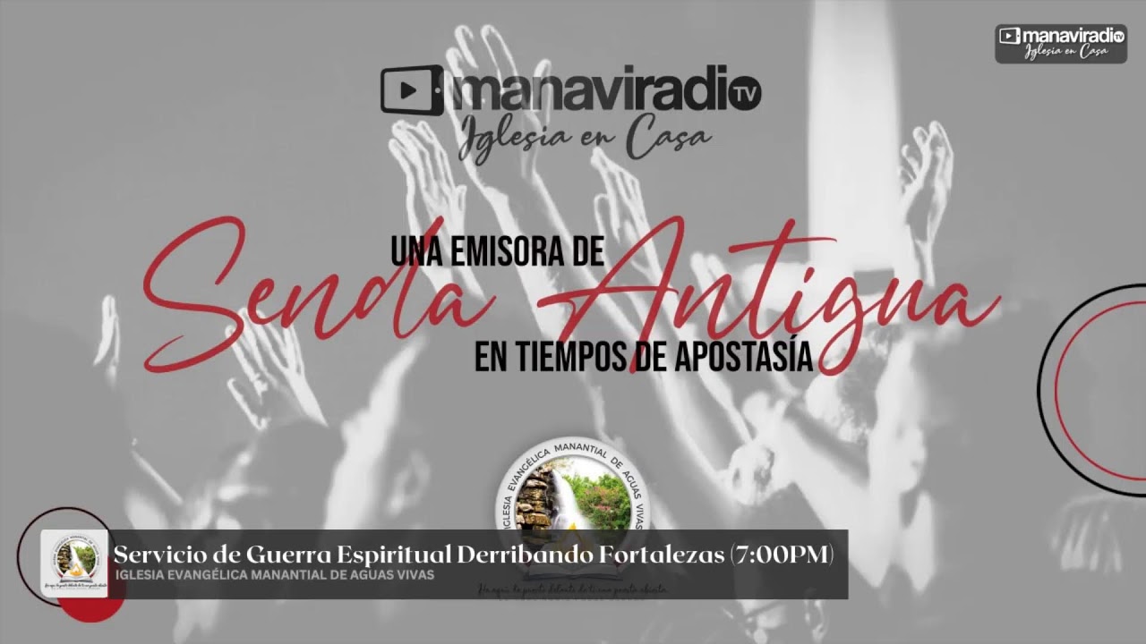 Servicio de Guerra Espiritual Derribando Fortalezas (7:00 PM) - 11 de febrero de 2026