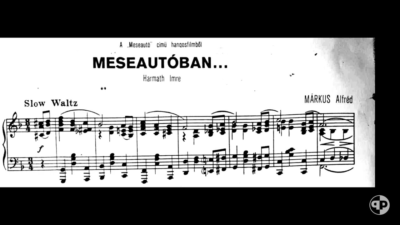 Meseautóban ... - piano accompaniment