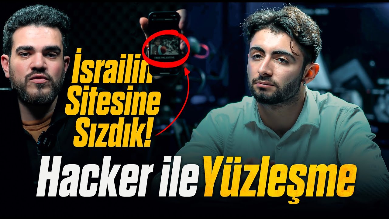 HACKER ile Y&Uuml;ZLEŞME! İsrail'in Sitesine Sızdık!