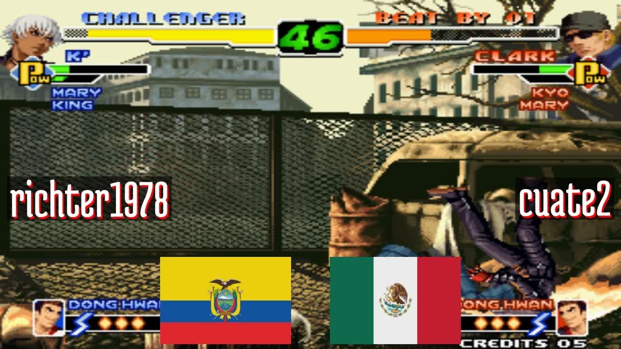 King of Fighters 2000 (FT5) - richter1978 (EC) vs cuate2 (MX) - 2021-09-29