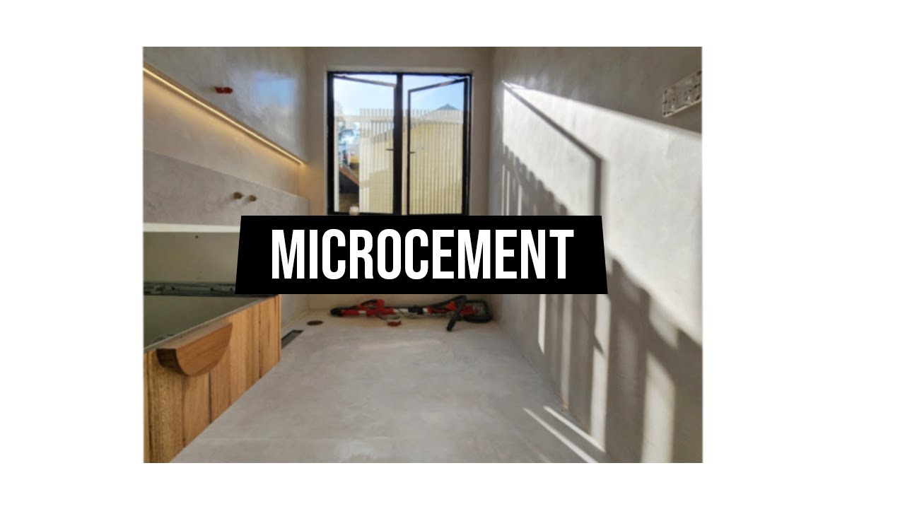 Microcement in a bathroom | An overview (not a tutorial)