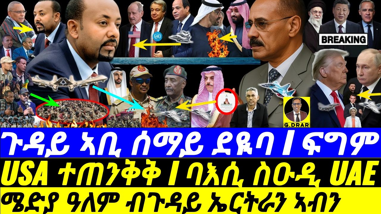 Feb-11 ሜድያ ዓለም ብጉዳይ ኤርትራን ኣብን I ጉዳይ ኣቢ ሰማይ ደዪባ I Axis: Egypt-Saudi-Eritrea vs Abiy-UAE I Trump Moves