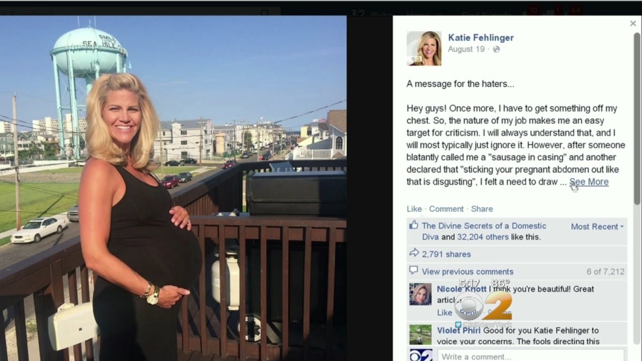 Pregnant Anchor Speaks Out
