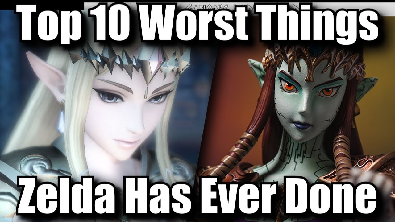10 худших поступков Зельды
