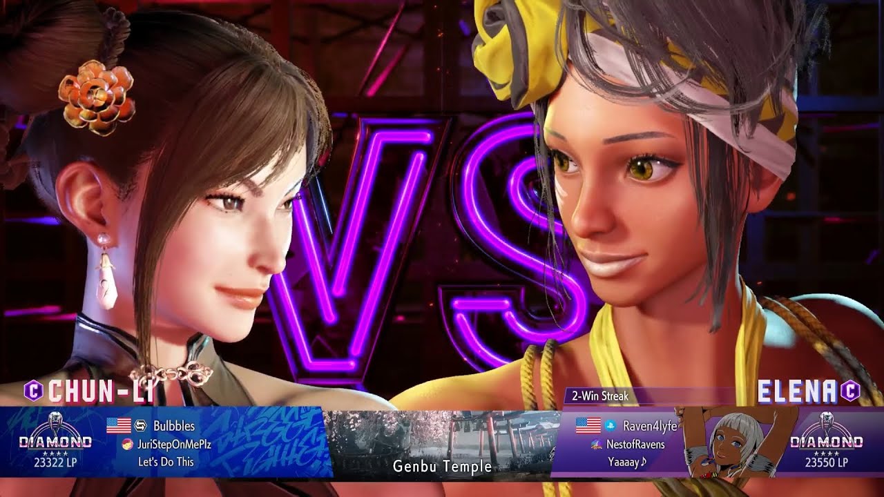 Street Fighter 6 #268 Chun Li vs Elena