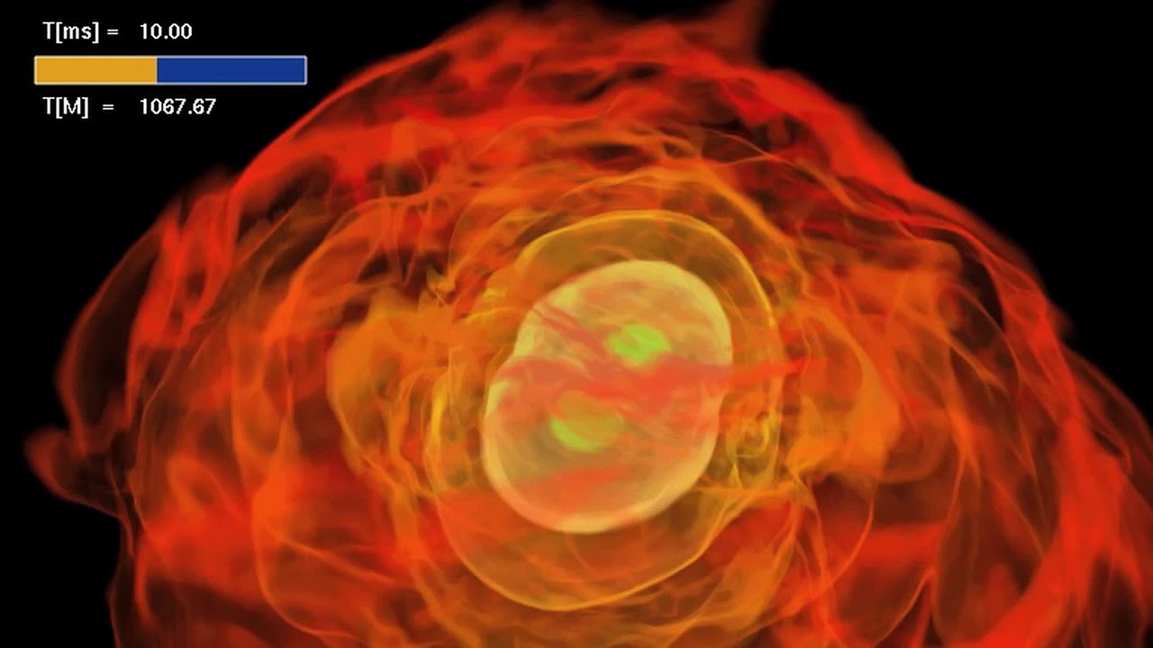 How neutron star collisions form gamma-ray bursts