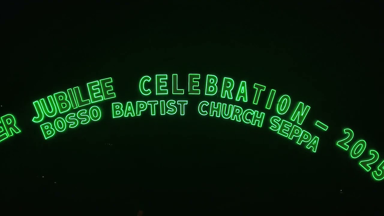 Silver Jubilee Celebration 2025 | Bosso Baptist Church Seppa | Selfie Point 