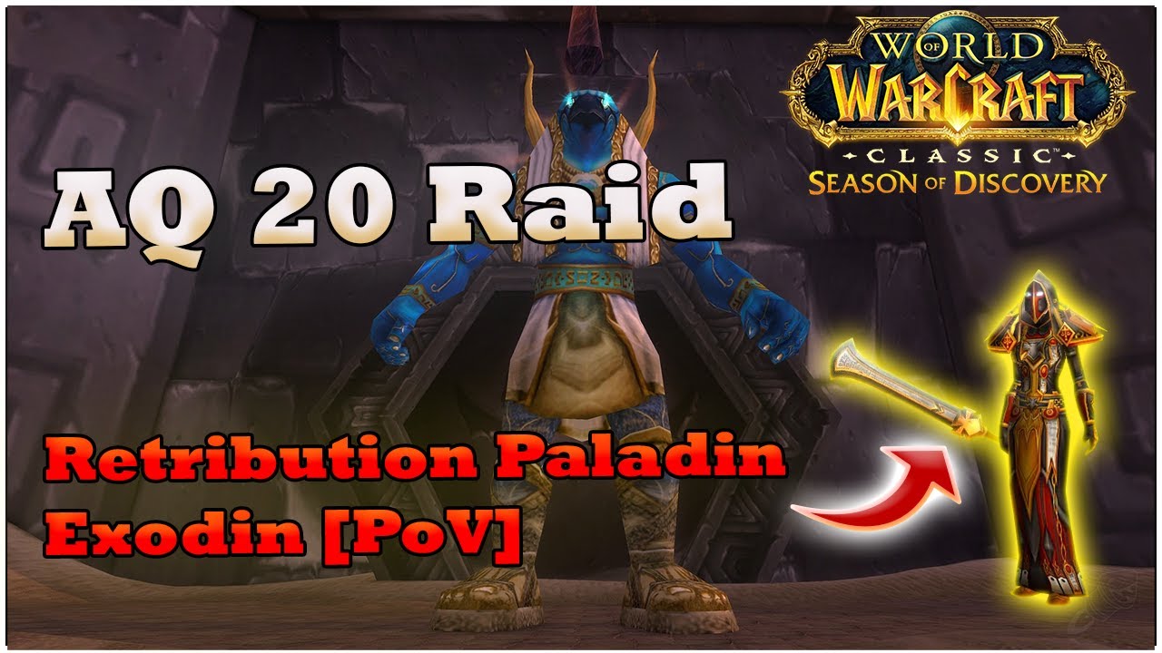 Retribution Paladin - Exodin | Ruins of Ahn'Qiraj (AQ10) Hardmode [WoW SoD Phase 6]