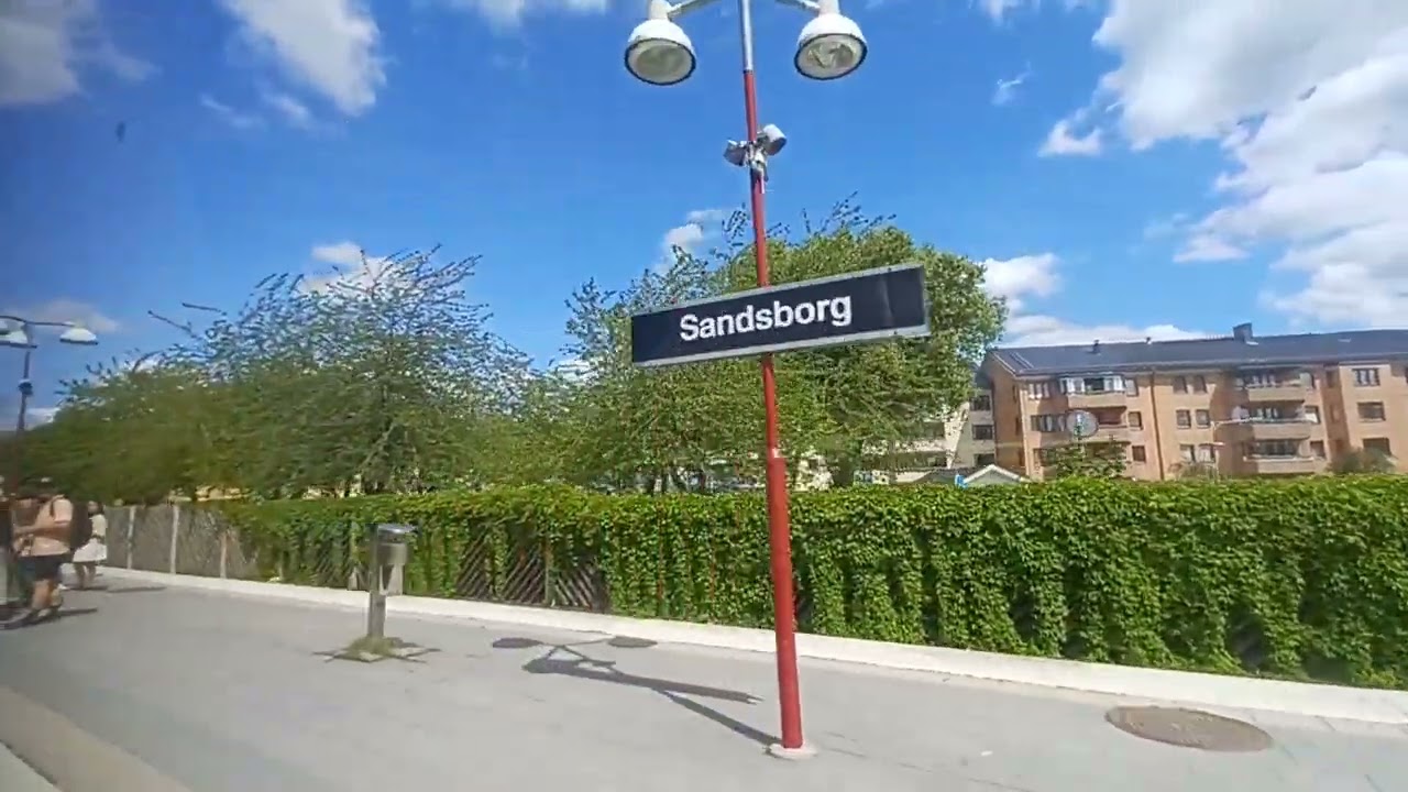 Tunnelbanan Från Farsta Strand Till Odenplan