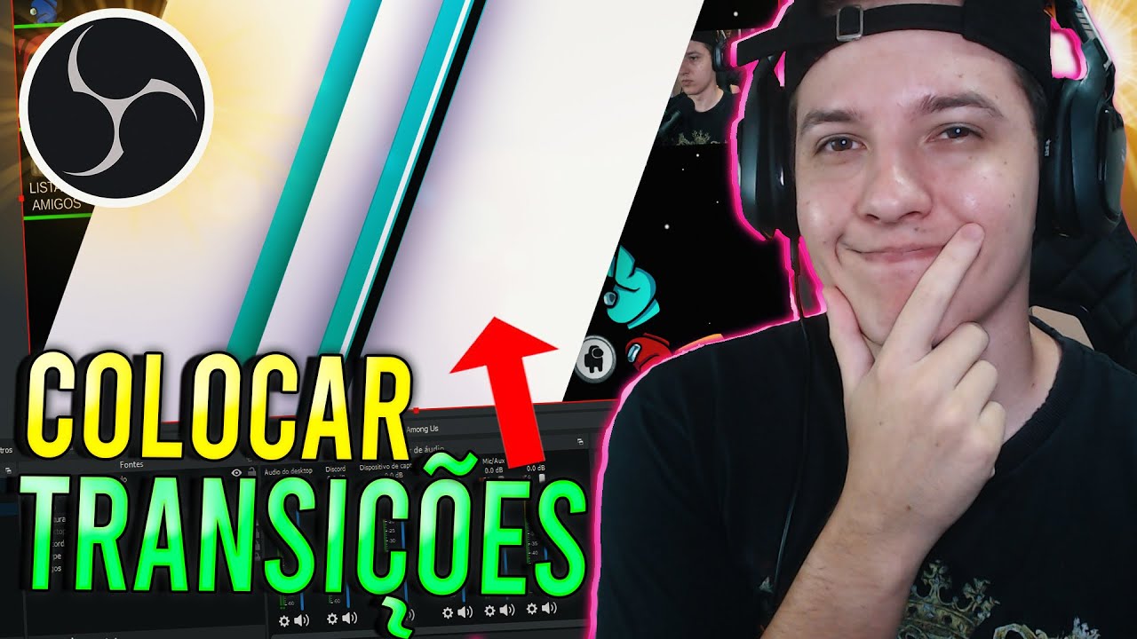 Como colocar TRANSIÇÕES para CENAS no OBS Studio