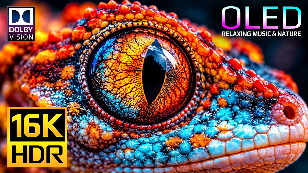 The Perfect OLED Display Test: 16K Dolby Vision HDR 120fps for 4K &bull; 8K Video Ultra HD TVs
