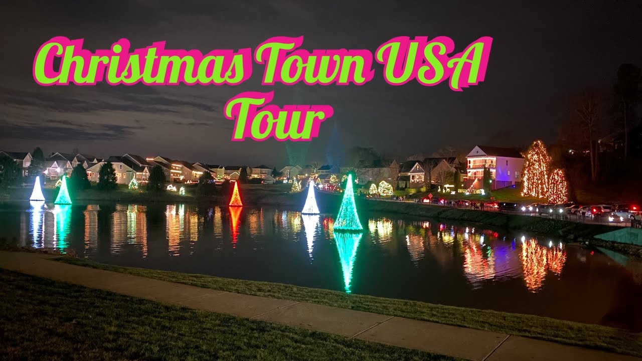 McAdenville Christmas Lights 2022 | Christmas Town USA
