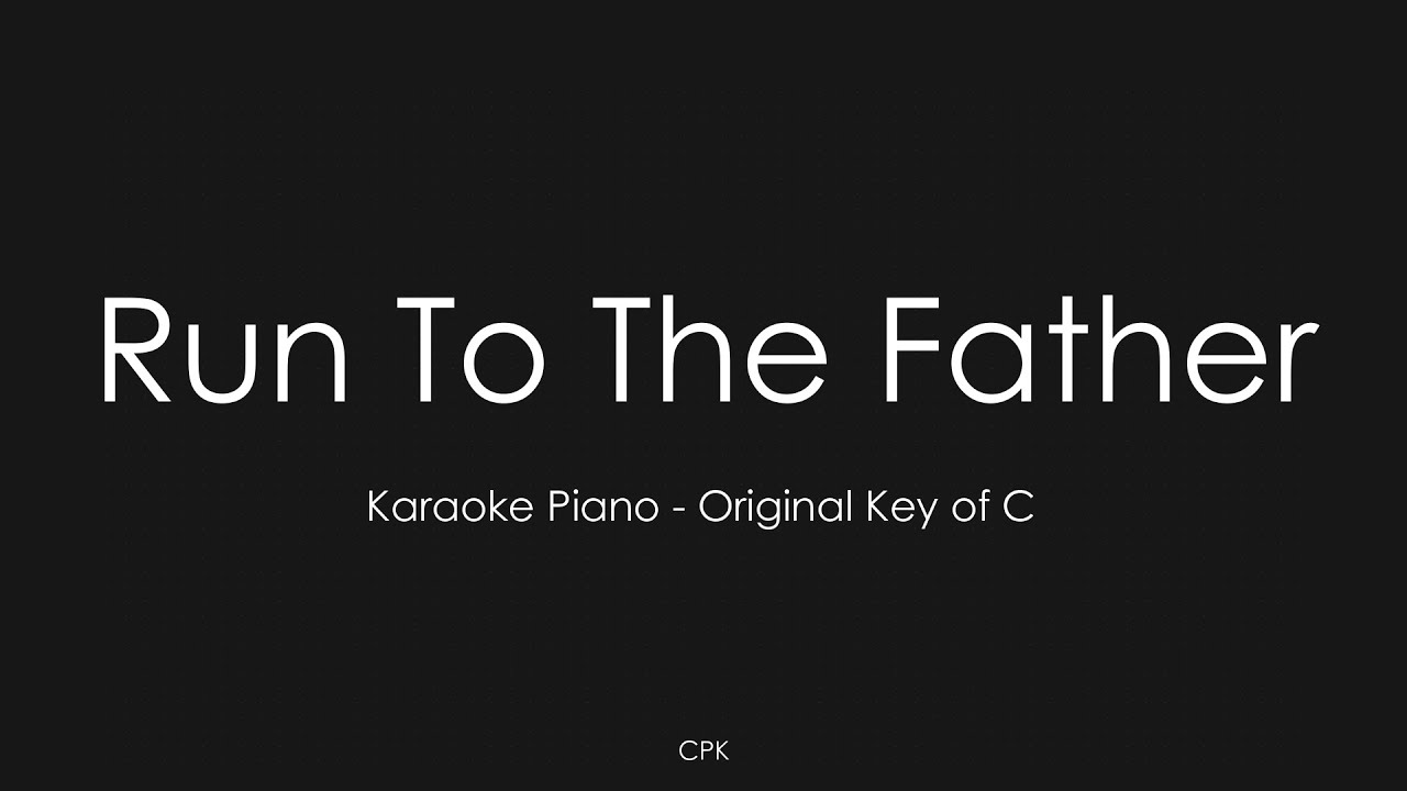 Cody Carnes - Run To The Father | Piano Karaoke [Original Key of C]