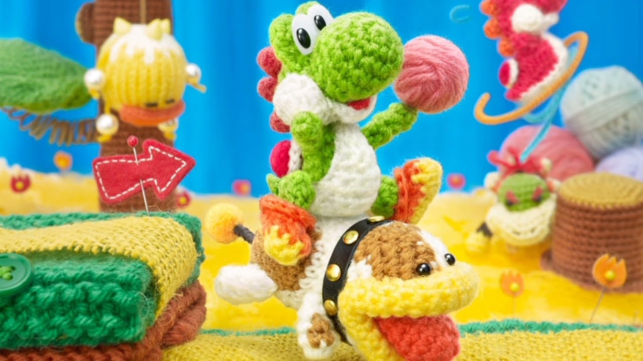 Best relaxing, calm and exciting Yoshi's Woolly World/ Poochy & Yoshi's Woolly World music